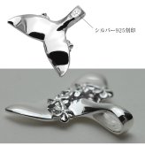 ハワイアンジュエリー ホエールテール ペアペンダントトップ 2個セット 刻印 無料 誕生石入れ可 スクロール プルメリア シルバー925 ネックレス チェーン別売 ペンダントヘッド カップル 夫婦 プレゼント ハロウィン 【品番：SP30801-SP31401P】