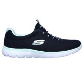 スケッチャーズ レディース スリッポン スニーカー 靴 サミッツ SKECHERS Summits 12980 軽量 ノーマル幅 ひもゴム メモリーフォームインソール