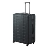 【PROTECA】00144 チェッカーフレーム スーツケース 98L 日本製 プロテカ ガンメタリック 使いやすい 旅行 出張 ユニセックス 7-9泊