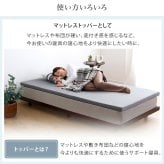 敷き布団 高反発ウレタンマットレス【Beleza5-ベレーザ・ファイブ-】(クイーン) 洗えるカバー マットレストッパー 敷布団 厚さ5cm 体分散性 硬め 省スペース 腰痛 アウトドア 敷きふとん しき布団 しきふとん 寝具用品 敷きマット 寝具マット