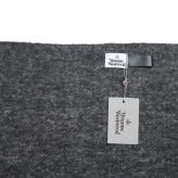 ヴィヴィアンウエストウッド マフラー Vivienne Westwood CHUNKY UNI 8103014F-W01PK-N401 ユニセックス BLACK ブラック グレー ホワイト メランジ