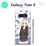 【SC01K】【スマホケース/スマホカバー】【ギャラクシー ノート8】SC01K スマホケース Galaxy Note8 SC-01K カバー ギャラクシー ノート8 キャラA 青 nk-sc01k-1325【メール便送料無料】