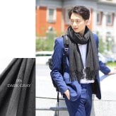 カシミヤ ストール メンズ 大判 【200cm×70cm】 【名入れ刺繍可能】 カシミヤ100％ 大判ストール メンズストール マフラー スーツ ビジネス 秋 冬 男性 50代 60代 通勤 無地 単色 誕生日 プレゼント ギフト 7F (6772-mens-1r)
