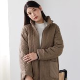 中綿コート キルティングコート スタンドカラー レディース 軽い 軽量 ワッシャー タフタキルト 軽い 暖かい アウター キルティング コート ロングコート  ラグランスリーブ 防寒 大きいサイズ LL 3L 冬 ギフト プレゼント 5F (08000366r)