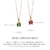 トルマリン ネックレス K18 ゴールド ネックレス ピンクトルマリン 10月誕生石 一粒 18金 18K イエローゴールド ホワイトゴールド チェーン 長さ選べる 40cm 45cm 50cm ギフトラッピング可能 シンプル 華奢 上品 Rapture プレゼント ハロウィン 【品番：CG-RSP-29051-10】