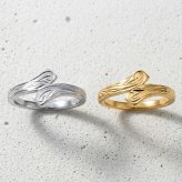 【レーザー刻印無料】【20文字まで刻印◎】ハワイアンジュエリー ペアリング リング 指輪 ステンレス ハワイアンジュエリー サージカルステンレス クロス スクロール スチール シルバーカラー イエローゴールド メンズ レディース デザインリング ハワイアン カップル 2個セット クリスマス プレゼント