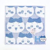 ちいかわ ハチワレ イニシャル タオルハンカチ(H)