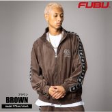  FUBU フブ ベロア トラックジャケット メンズ フルジップ ダブルジップ ブルゾン スポーティ ライトアウター ストリート ヒップホップ オーバーサイズ 秋冬 M L XL XXL 大きいサイズ レディース 黒 fam-62709 2026FW