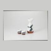 手描梅木酒器揃 磁器 美濃焼 やきものの里から、暮らしを贈ります。　ギフト 食器 セット テーブルウェア