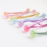 ヘアゴム 通販 キッズ 女の子 ヘアアクセサリー 子ども用髪飾り ツインテール キャンディビーズ カラフルポップ かわいい 幼稚園保育園 小学生ジュニア 通園通学用 プチギフト 誕生日プレゼント おそろいコーデ 髪留めセット