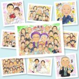 喜寿のギフトに、写真を超えて、気持ちまで伝わる一枚に。初めての似顔絵注文でも安心です。 似顔絵 喜寿祝い プレゼント 贈り物 ギフト 名入れ 手描き 喜寿 記念 古希 長寿 大人数 祖父母 おじいちゃん おばあちゃん 修正無料 下書き確認 名入れ そっくり 喜ばれる 実績多数 かわいい 長寿祝い 77歳 喜寿 一生もの 感謝 傘寿祝い 米寿祝い 卒寿祝い 古希祝い サプライズ 感激