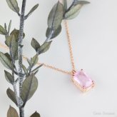  非加熱 パパラチアサフィア 1.99ct K18PG 18金 ピンクゴールド ネックレス ペンダント レディース 一粒ネックレス サファイアネックレス ジュエリー ピンク サファイア 誕生石  プレゼント Drops