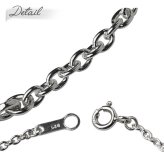 ハワイアンジュエリー アンクレット チェーンのみ アンクレット用あずきチェーン 太さ約1.8mm 長さ 20cm ～ 25cm 0.5cm刻みで選べる シルバー925 メンズ レディース 誕生日 プレゼント ハロウィン 【品番：SCL12C】