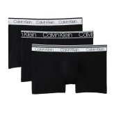 カルバンクライン：MICROFIBER STRETCH ローライズボクサーパンツ 3PK (ブラック)[ボクサーパンツ/ 男性下着/ メンズインナー/人気ブランド/おすすめギフト/誕生日プレゼント/メンズファッション]