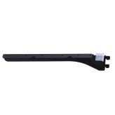 和気産業 WPS010 1×4ピラシェル棚受 左用 256mm 黒 4903757317659
