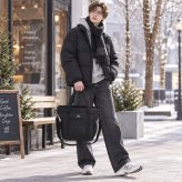 Lee リー トートバッグ トート 手持ち 大容量 かばん 鞄 カバン バッグ バック 普段使い 使いやすい レディース メンズ ギフト プレゼント ブラック 320-3780