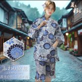 甚平 レディース 夏用 和柄 パジャマ ルームウェア 大人用 女性用 夏祭り 浴衣柄 部屋着 花火大会 綿100％ 高見え 送料無料 可愛い レトロ モダン 簡単 和装 和服 大きいサイズ 20代 30代 40代 50代 黒 白 ホワイト 紫 金 紺 グレー 花柄 羽織 かわいい