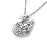 SWAROVSKI スワロフスキー ネックレス 5723389 Swan アクセサリー シルバー