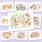 誕生日の記念に、大切な贈り物だから心を込めて仕上げます。修正無料で、納得しながら進められます。 似顔絵 ペット ギフト プレゼント 名入れ 手描き 贈り物 誕生日 記念 お祝い サプライズ 犬 愛犬 愛猫 猫 下書き確認 修正無料 名入れ サプライズ 実績多数 宝物 親孝行 犬 猫 愛猫 愛犬 ウェディングギフト 二次会 還暦祝い オリジナル 節目 百寿祝い 引っ越し 闘病中の方への励まし 家族