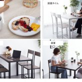 ダイニング家具 ダイニングセット ダイニング ダイニング5点セット 4人用 4人 テレワーク テーブル チェア 110cm 木製 北欧 韓国 インテリア おしゃれ オシャレ おしゃれ家具 幅110cm 食卓 食卓セット 食卓テーブル 食卓机