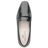 TEMPERATE テンパレイト FRIDA フリーダ レインシューズ レディース 完全防水 スリッポン パンプス スクエアトゥ 3.5cmヒール 歩きやすい 滑りにくい 光沢感