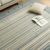 ラグ カーペット 抗菌 消臭 抗ウイルス ホット 対応 ダイニング 長方形 ギャベ柄 約190×290cm