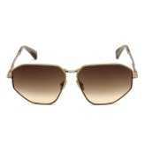 マックスマーラ サングラス MAX MARA MM0143/S 32F 59 サングラス ノーズパッド MM0143-32F-59 ゴールド ブラウングラデーション ユニセックス