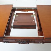 ダイニング家具 アンティーク家具調 ダイニングテーブル 伸長式 リプロダクション オーク ドローリーフテーブル アンティーク家具 折りたたみ 英国スタイル 食卓テーブル
