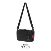 マンハッタンポーテージ ショルダーバッグ Manhattan Portage メンズ レディース 斜めがけ 軽量 ナイロンタッサー 撥水 A5 ペットボトル 収納 黒 ブラック おしゃれ シンプル ナイロンバッグ ミニショルダー ショルダーバック バッグインバッグ 大人 ブランド MP2445TS
