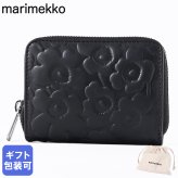 マリメッコ marimekko コインケース 小銭入れ カードケース 名刺入れ 2026冬新作 ウニッコ レディース ブラック 96101 096101 900 北欧雑貨 北欧デザイン 送別会 誕生日 お中元 結婚祝い 結婚式 高級 父の日 母の日 ホワイトデー【スペシャルラッピング660円(別売り)】