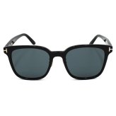 トムフォード TOM FORD サングラス アジアンフィット EYEWEAR アイウェア ウェリントン FT1135-K/S 01A 54 TF1135-K メンズ レディース ユニセックス ブラック+グレー