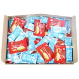 (全国送料無料)お菓子 詰め合わせ 【増量中！】ロッテ 濃厚ミルクチョコレートLATTE MILKとリッチバタークッキー 詰め合わせ 50コセット メール便 (omtmb9686z)【送料無料 詰め合わせ おやつ 小袋 個包装 お試し】