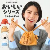 ミニサイズ きんちゃく おいしい巾着ミニポーチ ミニ 小さめ かわいい おもしろい 赤 タコ ウインナー かわいい 女の子 人気 新作 きんちゃくバッグ 巾着ポーチ 小物入れ コスメポーチ プレゼント ギフト 贈り物 誕生日 冬 秋 便利 子供 ぬいぐるみ 富士山