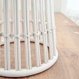 テーブル アジアン家具 ラタン サイド 軽い 白 ホワイト かわいい インテリア おしゃれ クッション モダン ナチュラル 北欧 カフェ