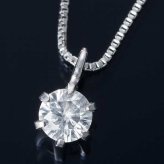 純プラチナ ダイヤモンド ネックレス 0.1ct 一粒 プラチナ Pt999 ダイヤ 鑑別書付き ギフト プレゼント ラッピング 記念日 誕生日 妻 彼女 レディース ペンダント シンプル ベネチアンチェーン