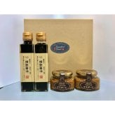 燻製ギフトC つぶつぶマスタード 110g（×2個）燻製醤油 150ml（×2本）調味料・醤油 プレゼント【送料無料※一部地域除く】