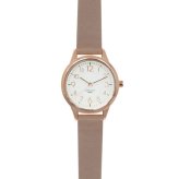 レディース 腕時計 ST257Z WP ジュビア 防水 10気圧 定形外 送料無料 ウォッチ カジュアルウォッチ ジュビア 防水 革ベルト 白 文字盤 見やすいグレー