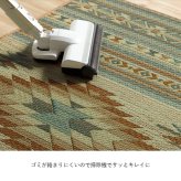 夏ラグ 夏用カーペット 玄関マット 室内 おしゃれ マット い草ラグ 日本製 抗菌防臭 滑り止め ウレタン 新生活 ラグマット 北欧調 約70×120cm