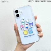 iPhone16 Pro Max ケース サンリオ IIIIfit Clear 耐衝撃 ハイブリッド スマホケース カバー ミックス キャラクター かわいい おしゃれ ストラップホール付き サンリオ正規ライセンス品