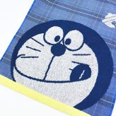 ドラえもん フェイスタオル シックカラーチェック