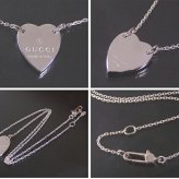 グッチ ネックレス GUCCI Gロゴ ハートネックレス スターリングシルバー925(純銀) ロゴ刻印 ハートペンダント 223512 J8400 8106 アクセサリー グッチネックレス グッチペンダント ジュエリー アクセサリー 誕生日 お中元 結婚祝い 結婚式 彼氏 息子 夫 男性 彼女 妻 女性 アクセサリー バレンタイン 高級 ホワイトデー 父の日 母の日 即日発送