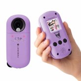 【名入れ キッズカメラ】クロミ FUNSHOT ファンショット タカラトミー TAKARA TOMY サンリオキャラクターズ ミニゲーム機能付き 子供用カメラ スマホ転送 チェキプリント対応 6歳～ 在庫限り特価品 ギフト プレゼント クリスマスプレゼント 女の子 子ども 小学生