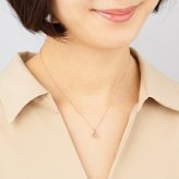 【無料ラッピング】  カナルヨンドシー Canal 4℃ ネックレス K10 ピンクゴールド ネックレス キュービックジルコニア レディース ブランド 正規品 新品 ギフト プレゼント 人気 おすすめ 誕生日 記念日 クリスマス 送料無料