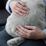 あったか 湯たんぽ ヌクヌク ネコ グレー nuku2 蓄熱式 エコ 湯たんぽ かわいい湯たんぽ 冬ギフト