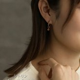 フープピアス用 天然石 誕生石 チャーム 3mm 4mm ガーネット アメジスト ペリドット シトリン ブルートパーズ 付け替え イメチェン おしゃれ かわいい