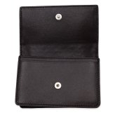 ボッテガヴェネタ 名刺入れ メンズ レディース イントレチャート カードケース BOTTEGA VENETA ダークブラウン フォンダン 本革 ラムレザー ビジネス 名刺ケース カードホルダー 133945 V3UN1 2145