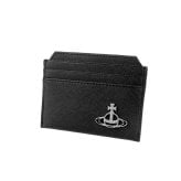 ヴィヴィアン ウエストウッド カードケース コンパクト メンズ レディース ブランド Vivienne Westwood ロゴ 5403000BU S000B N401 BLACK ビビアン
