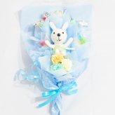 キャンディー フラワー ミニミニ ブーケ ギフト オレンジ むらさき ピンク 赤 水色 青 黄緑 黄色 花 造花 卒業 卒園 誕生日 プレゼント ギフト 女性 母 祖母 女友達 退職祝い 結婚記念日 母の日 お祝い 発表会 子供 遊戯会 贈り物 送料無料