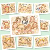 真珠婚のプレゼントに、ずっとそばに置きたくなる似顔絵です。修正無料・下書き確認付き。安心してご注文いただけます。 似顔絵 結婚記念日 プレゼント ギフト 手描き 名入れ 贈り物 真珠婚 銀婚式 金婚式 大人数 家族 夫婦 両親 下書き確認 名入れ 修正無料 喜ばれる そっくり 宝物 親孝行 結婚30周年 真珠婚 親孝行 記念日 感謝 ブライダルギフト オリジナル メモリアルギフト バレンタインデー