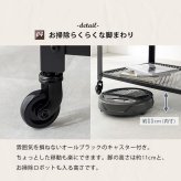 ヴィンテージ風 テーブル センターテーブル 幅75cm 食卓 デスクリビングテーブル キャスター付き 可動式 ブルックリンスタイル ミドルタイプ 木目 ブラウン 収納 家具 棚 収納棚 おしゃれ シンプル リビング収納 寝室 新生活